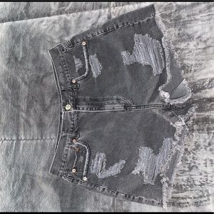 American eagle jean shorts